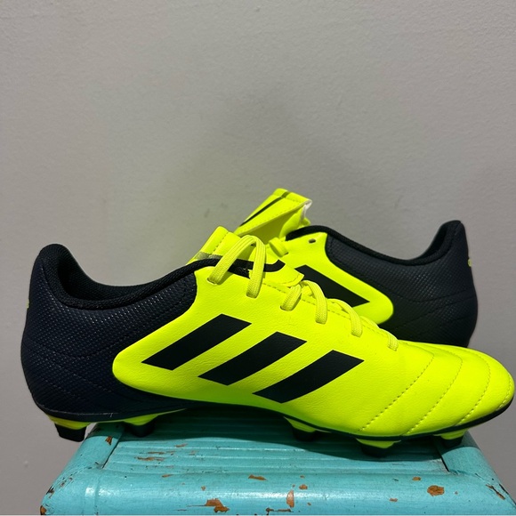 NEW ADIDAS Copa Soccer Cleat Solar Yellow Black Size 7.5 - Picture 7 of 14